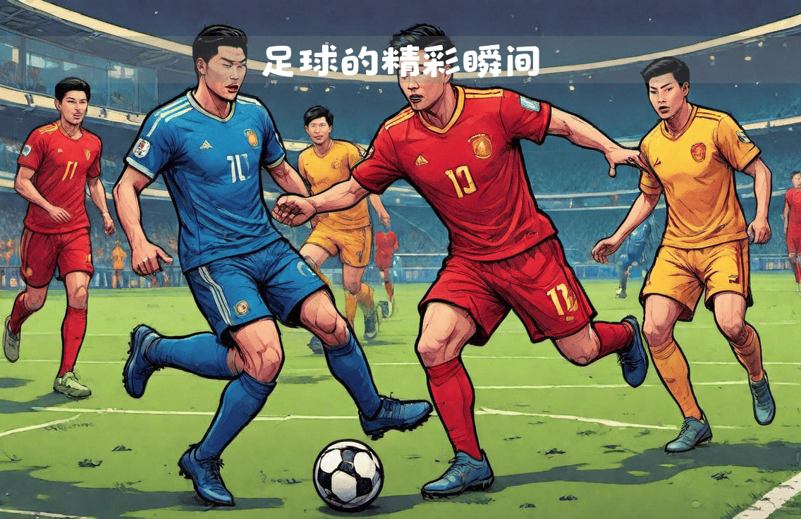 足球比赛中球队的努力和拼搏 足球比赛中球队的努力和拼搏